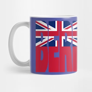 Bermuda flag stencil Mug